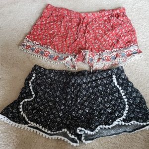 2 pairs soft shorts